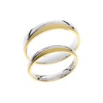 Alianças de Casamento Zagreb - F433