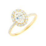 Anel Noivado Princess-LD