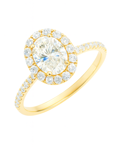 Anel Noivado Princess-LD