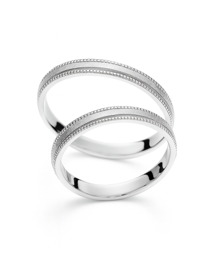 Alianças de Casamento Bordéus - A1056