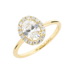 Anel Noivado Princess