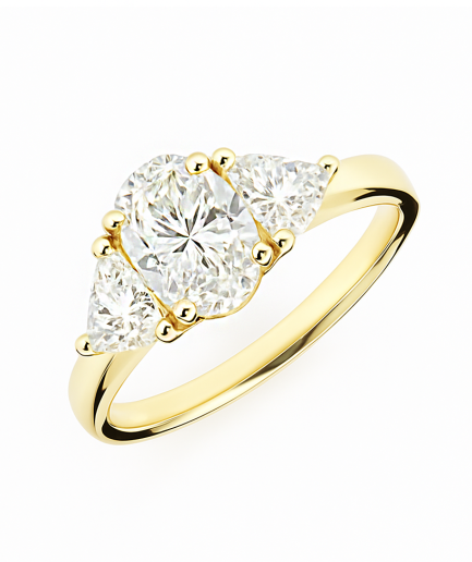 Anel Noivado Abigail